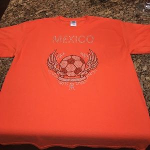 RHINESTONE SOCCER SHIRT